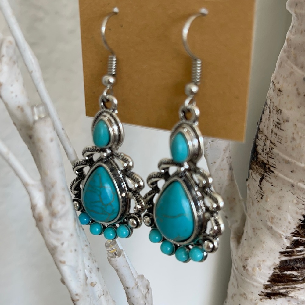 Turquoise earrings